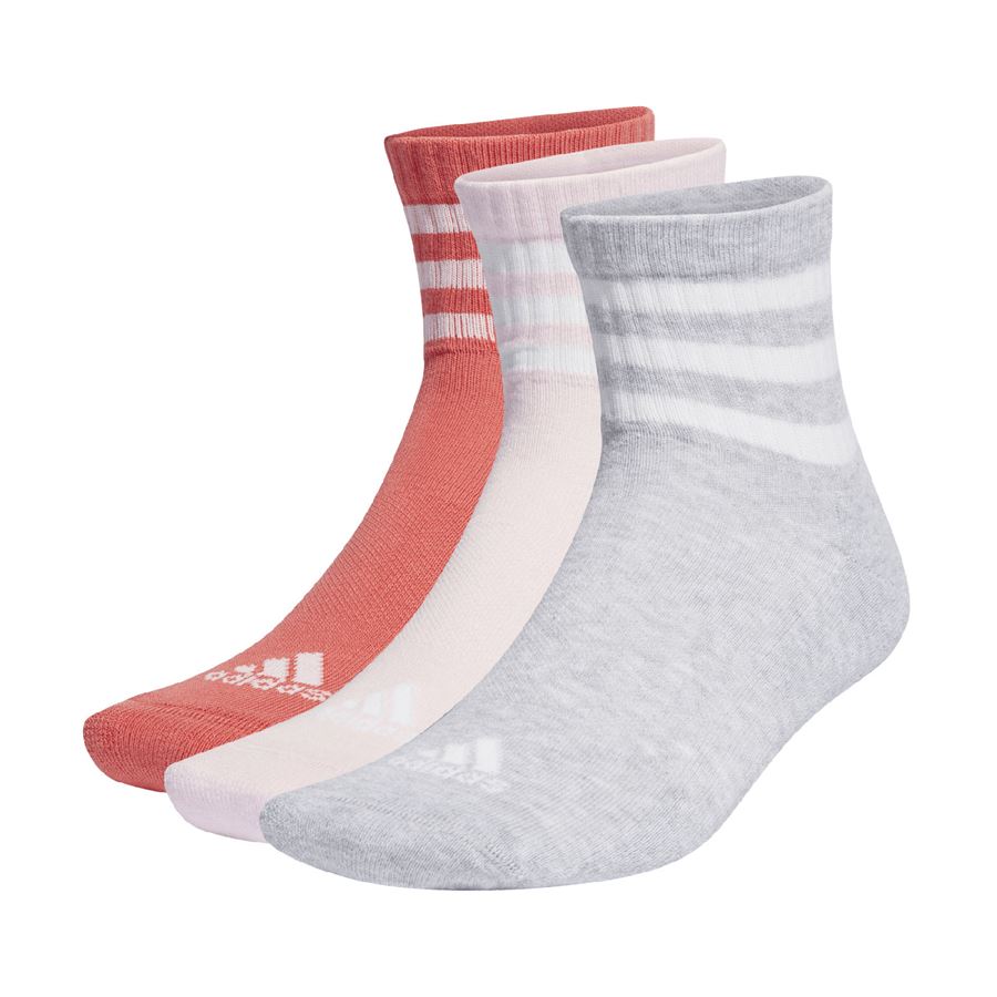 CALZE 3-STRIPES CUSHIONED SPORTSWEAR MID-CUT (3 PAIA) Adidas | IP2636X